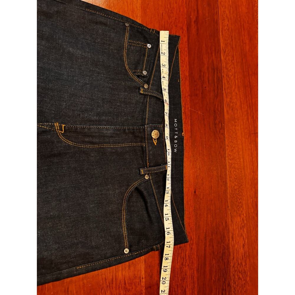 Mott & Bow Slim Jeans Dark Blue Denim 32 X 32 - Picture 10 of 10